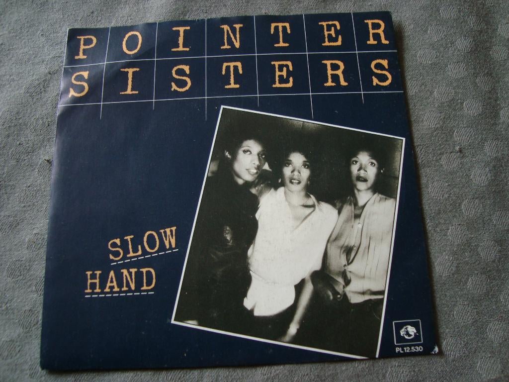 Pointer sisters - slow hand, Cd's en Dvd's, Vinyl Singles, Ophalen of Verzenden, Zo goed als nieuw, Pop, Single