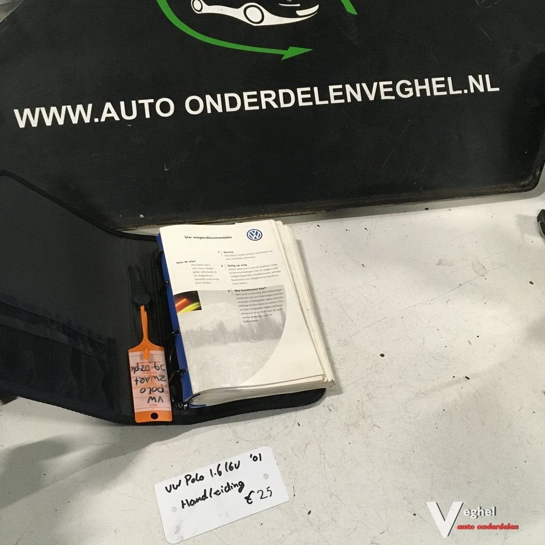 Vw Polo 1.6 16v gti 2001   Instruktieboekje, Ophalen of Verzenden