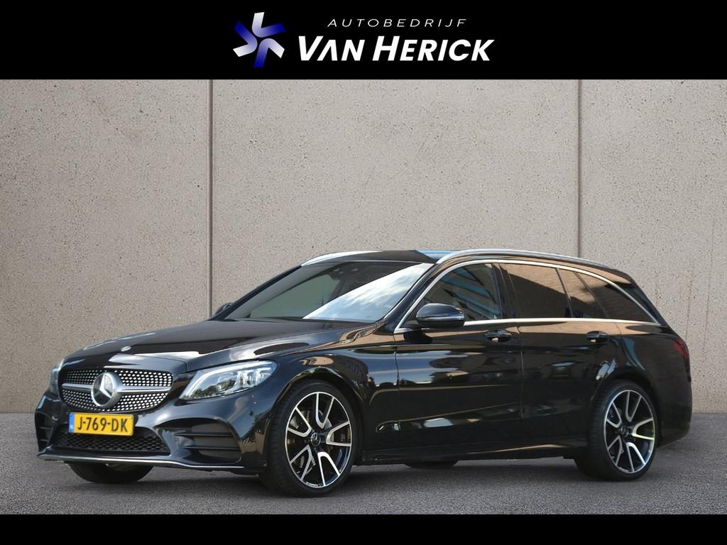 Mercedes-Benz C-klasse Estate 180 Business Solution AMG Auto, Automaat, Zwart, Origineel Nederlands, C-Klasse