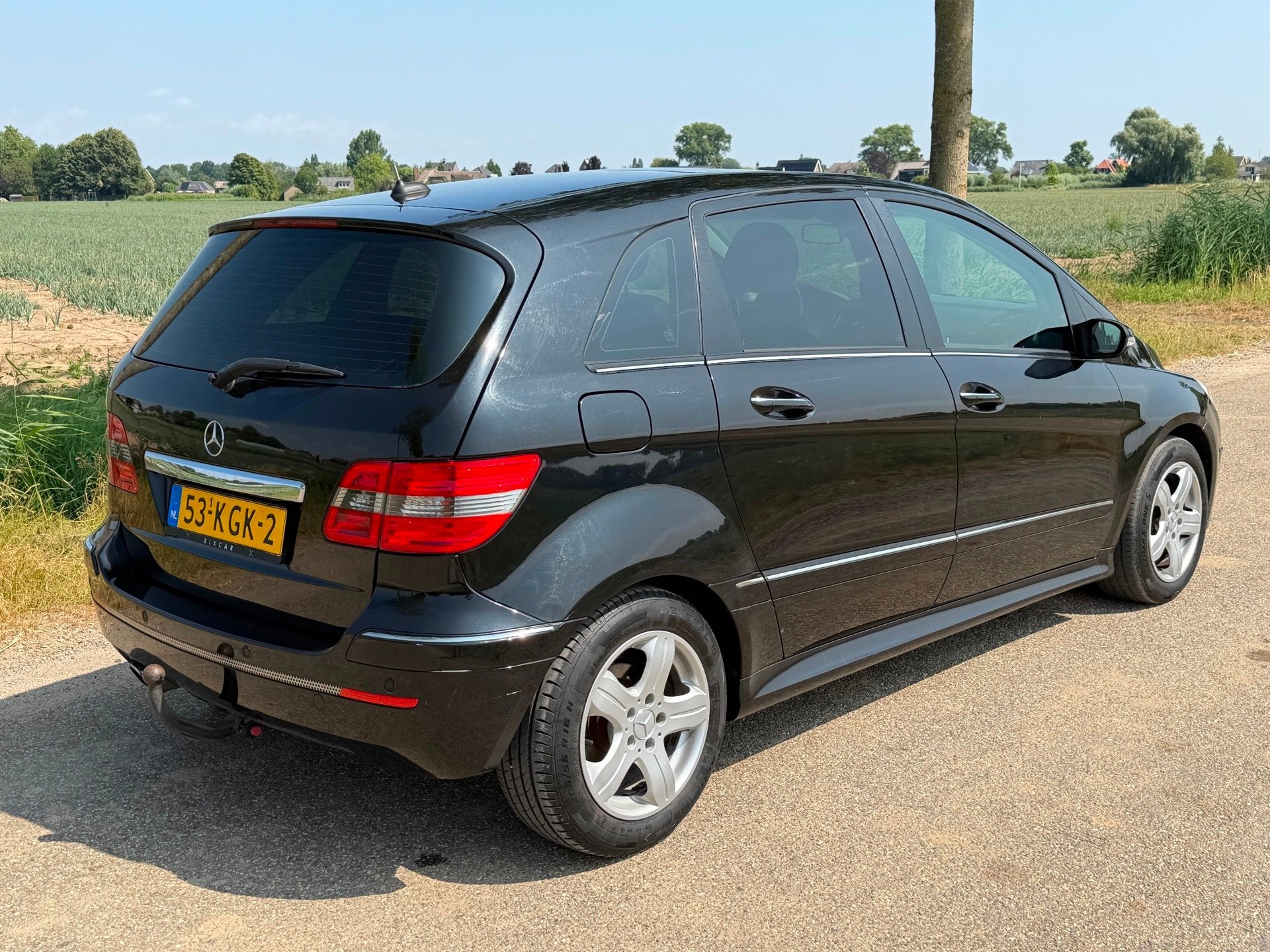 Mercedes-Benz B-klasse 200 Turbo AUT APK 05-2027 Panodak Air, Gebruikt, Zwart, 4 cilinders, 400 kg