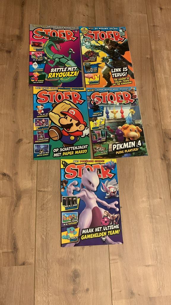 5x Stoer Magazine: Pokémon, Zelda, Mario & Meer!, Ophalen of Verzenden, Gelezen, Overige typen
