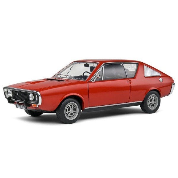Renault 17 MK1 1976 Rood Schaal 1/18 Solido Nieuw, Solido, Auto, Solido, Nieuw