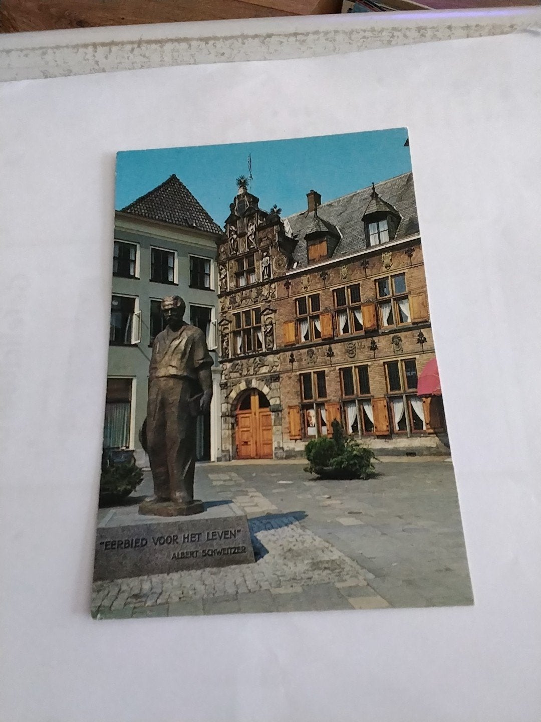 Oude Ansichtkaart Deventer - Albert Schweitzer Museum, Ophalen of Verzenden