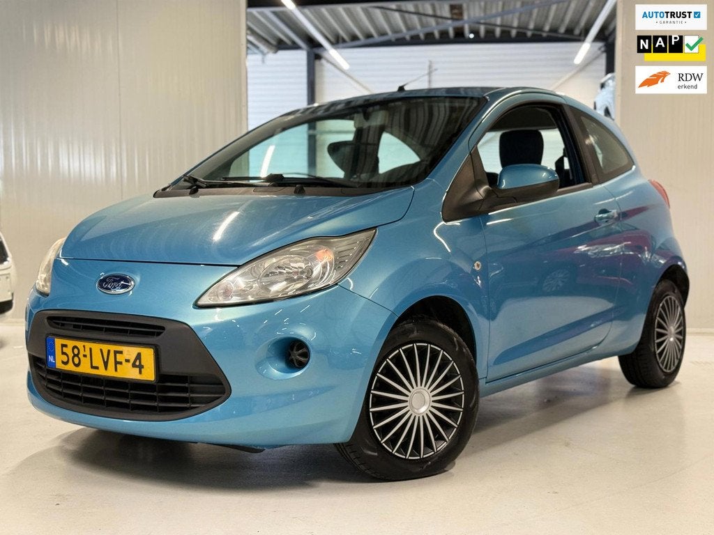 Ford Ka 1.2 Cool&Sound Airco | Nieuw apk!, Voorwielaandrijving, Gebruikt, 4 cilinders, Origineel Nederlands
