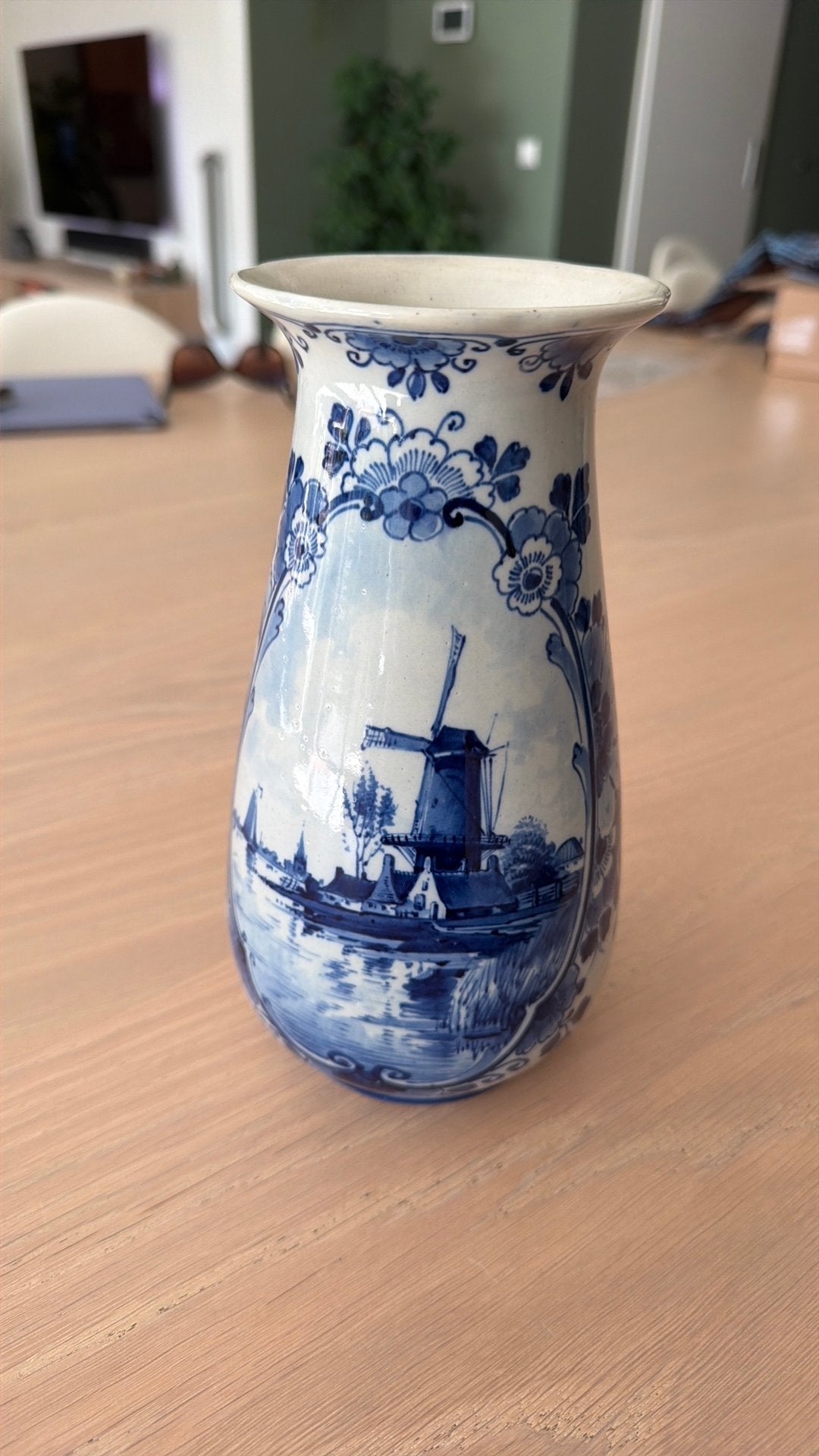 Antieke Royal Delft / De Porceleyne Fles vaas 1911, Antiek en Kunst, Ophalen of Verzenden