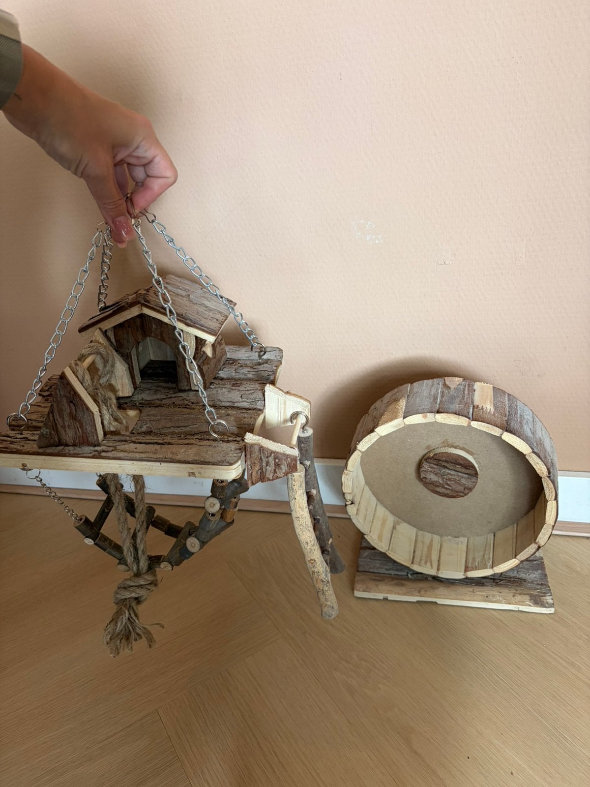 Hamster spullen, inrichting, Ophalen