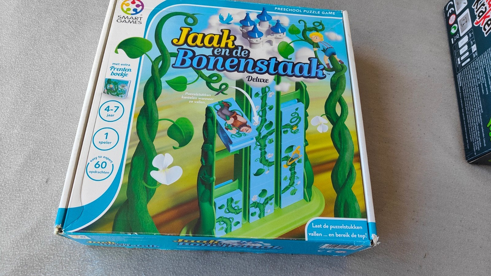 Jaak en de Bonenstaak Deluxe - SmartGames Puzzelspel, Een of twee spelers, Ophalen of Verzenden, Gebruikt, SmartGames