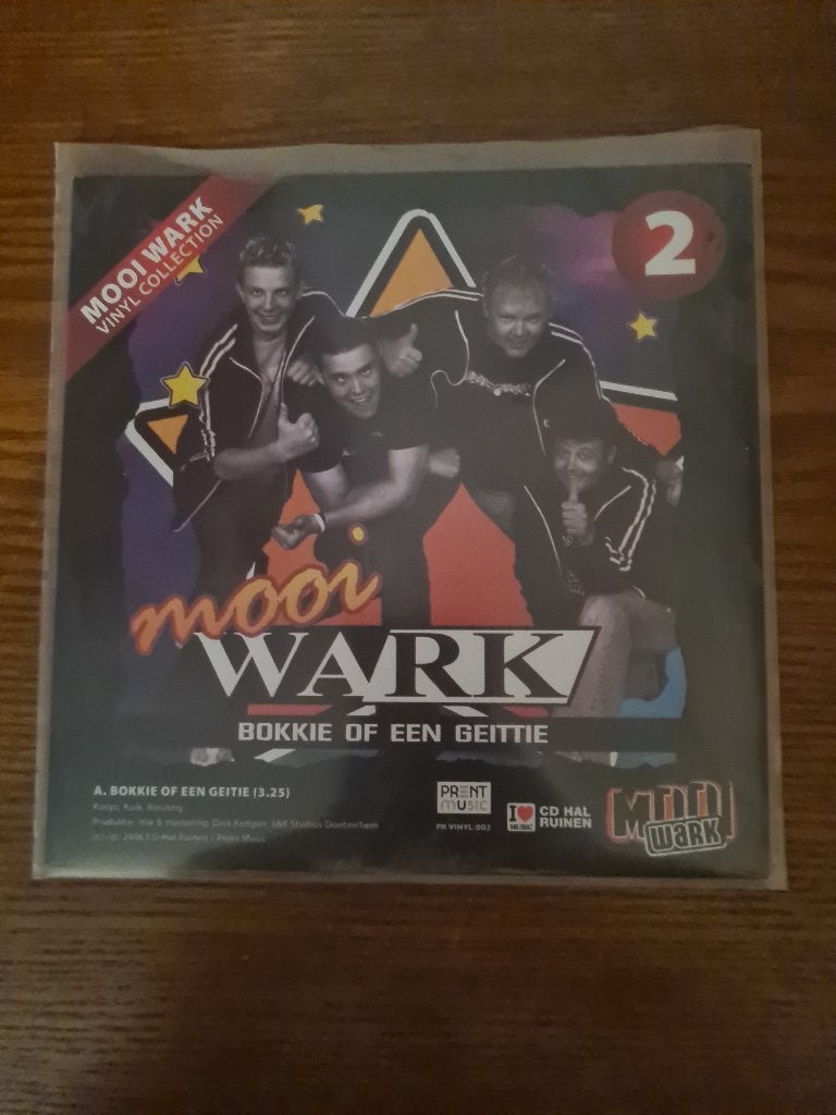 Mooi Wark, Ophalen of Verzenden, Zo goed als nieuw, 7 inch, Levenslied of Smartlap