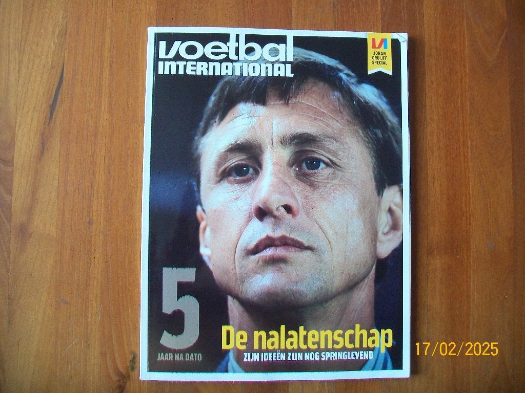 Johan Cruyff de Nalatenschap - 5 jaar na dato, Verzenden, Zo goed als nieuw, Ajax, Boek of Tijdschrift