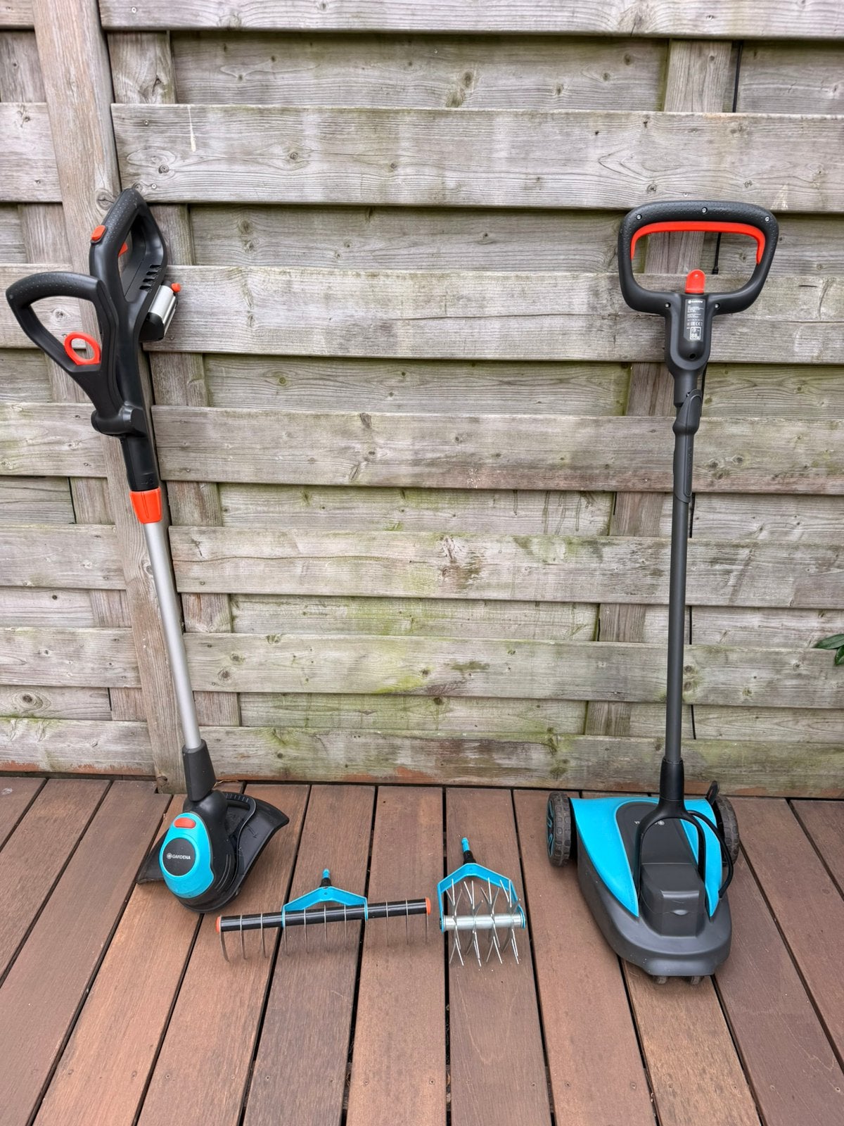 Gardena HandyMower + EasyCut 18V–2 accu’s+gratis accessoires, Ophalen, Gebruikt, 10 tot 30 cm, Accu