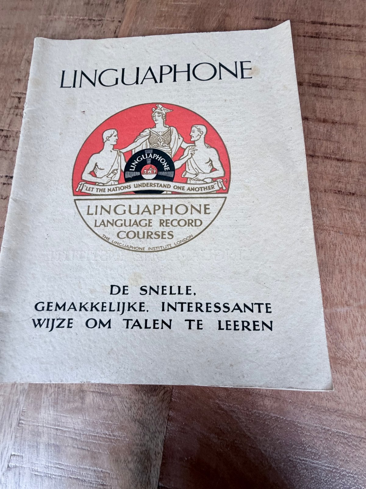 Linguaphone Taalcursus Brochure - Vintage, Ophalen of Verzenden, Gelezen, Non-fictie