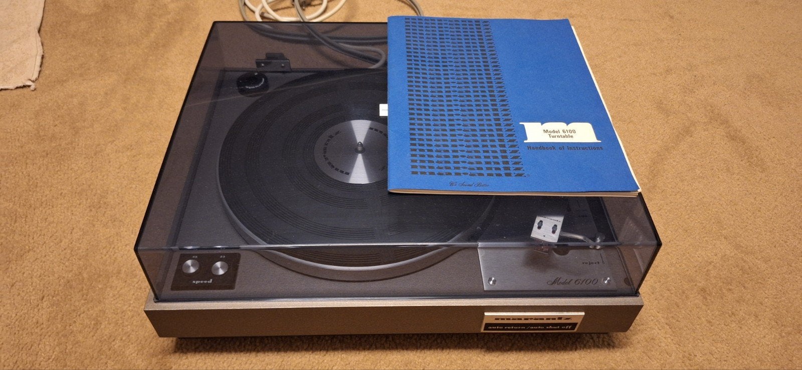 Marantz 6100 platenspeler, Ophalen, Overige merken