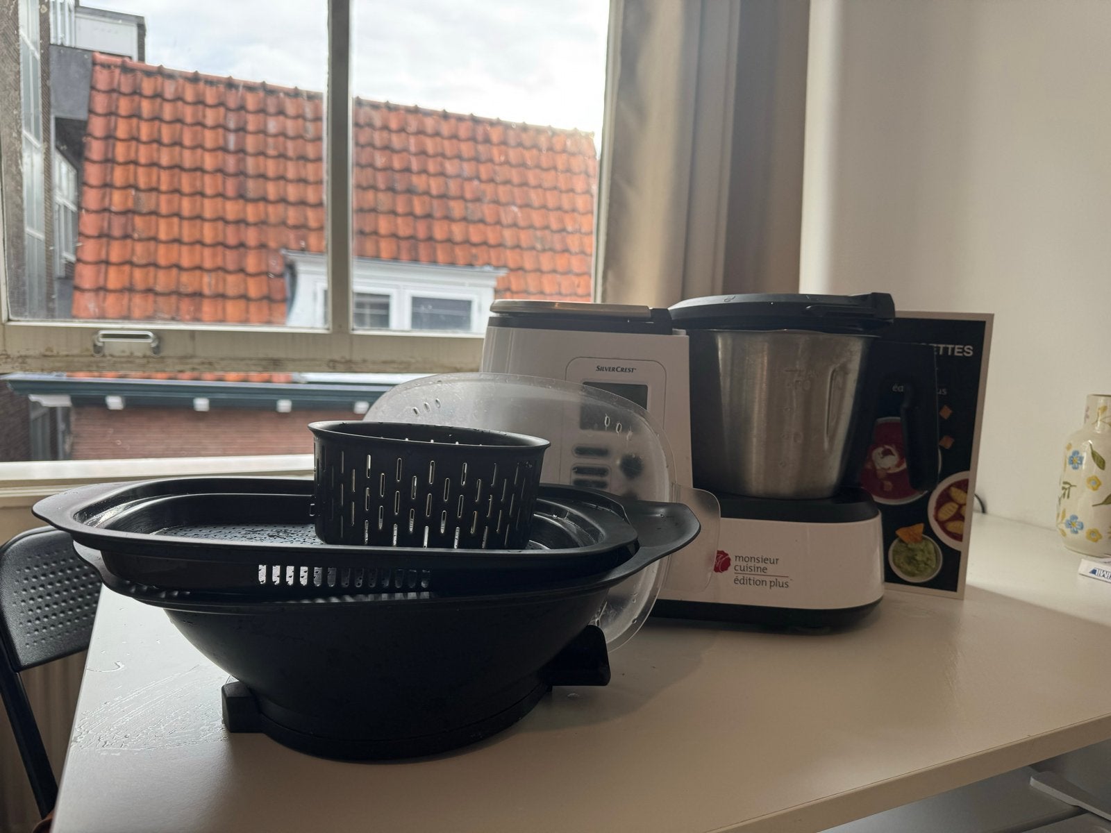Silvercrest Monsieur Cuisine Édition Plus SKMK 1100 A1, Witgoed en Apparatuur, Keukenmixers, Ophalen, 3 snelheden of meer, Zo goed als nieuw