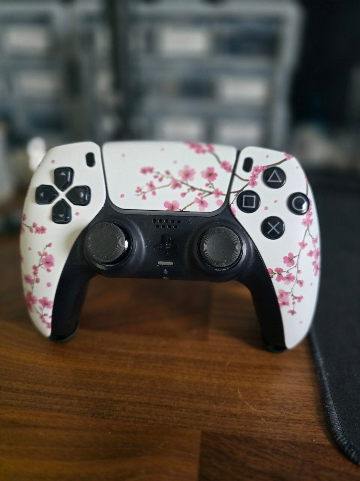 Custom Blossom TMR Dualsense ps5, Ophalen of Verzenden, Refurbished, Controller