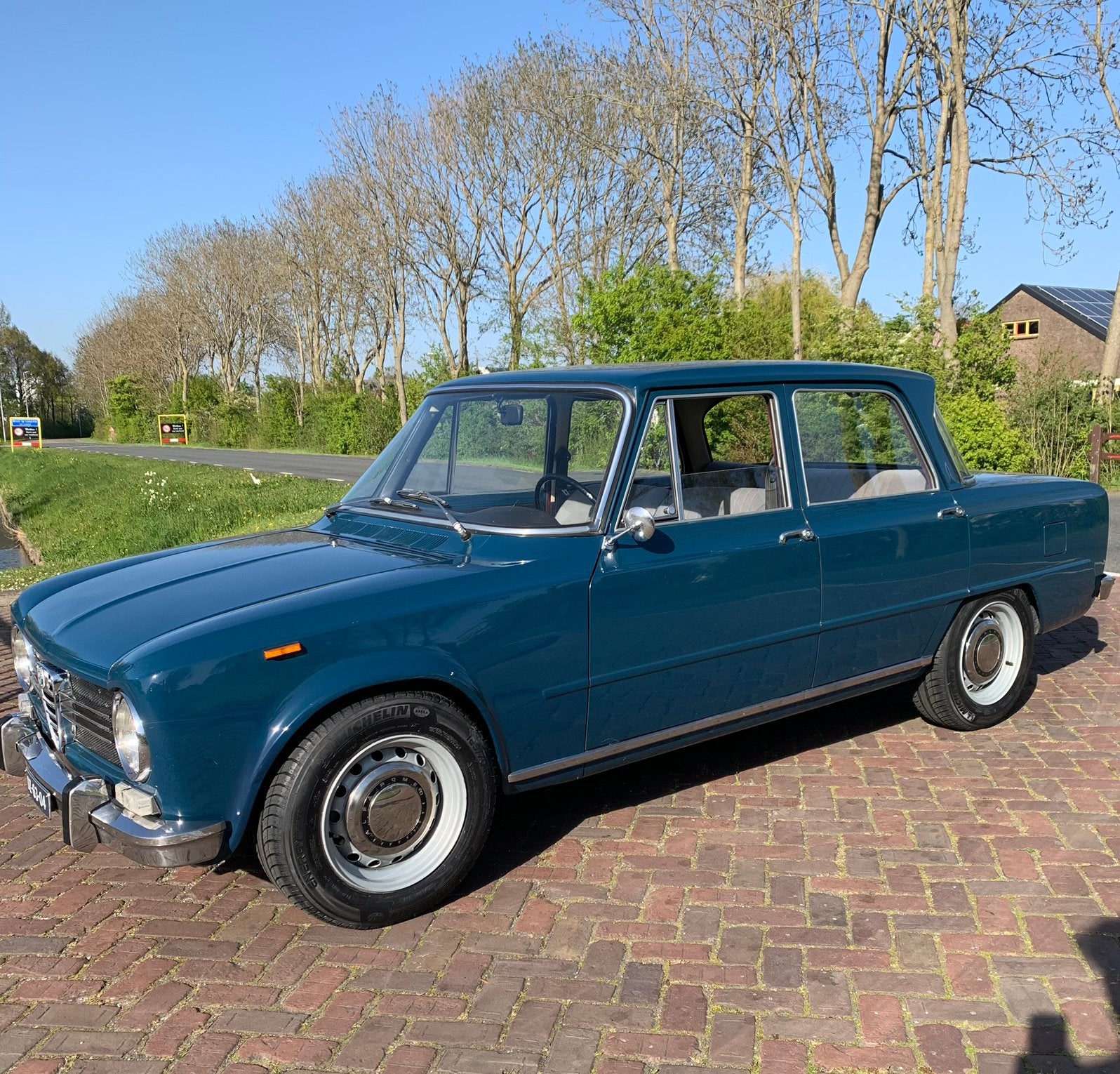 Alfa Romeo 1300 1.3 TI 1970 Blauw Ongerestaureerd!!!, foto 2