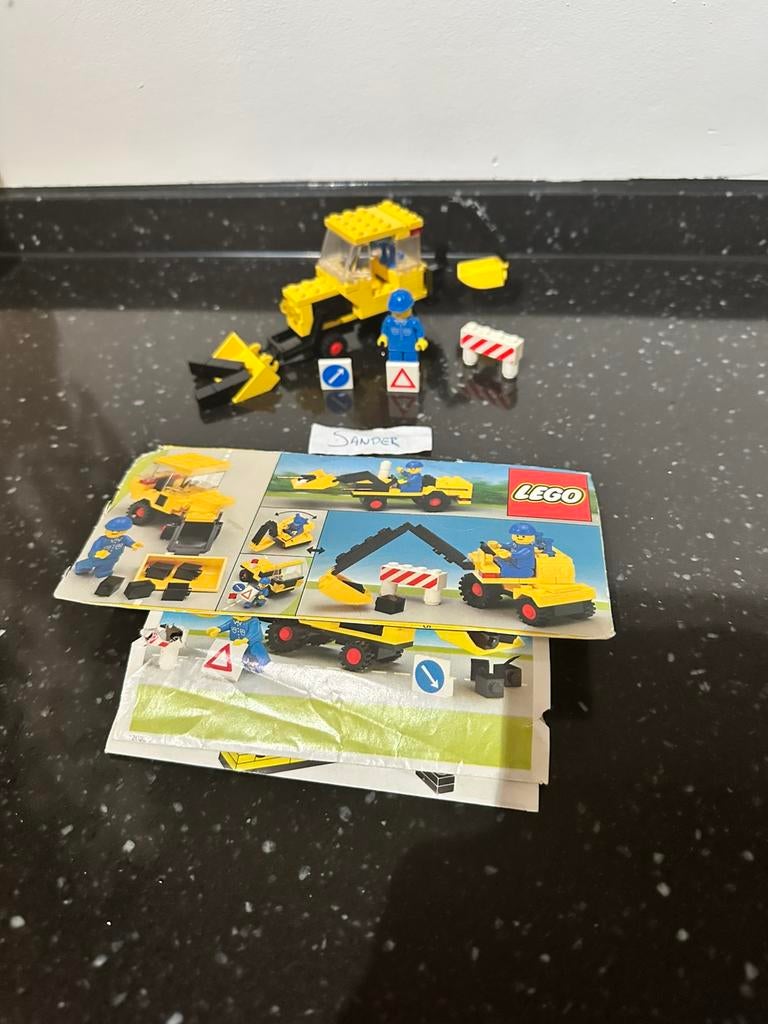 Lego classic town  6686 Backhoe, Ophalen of Verzenden, Gebruikt