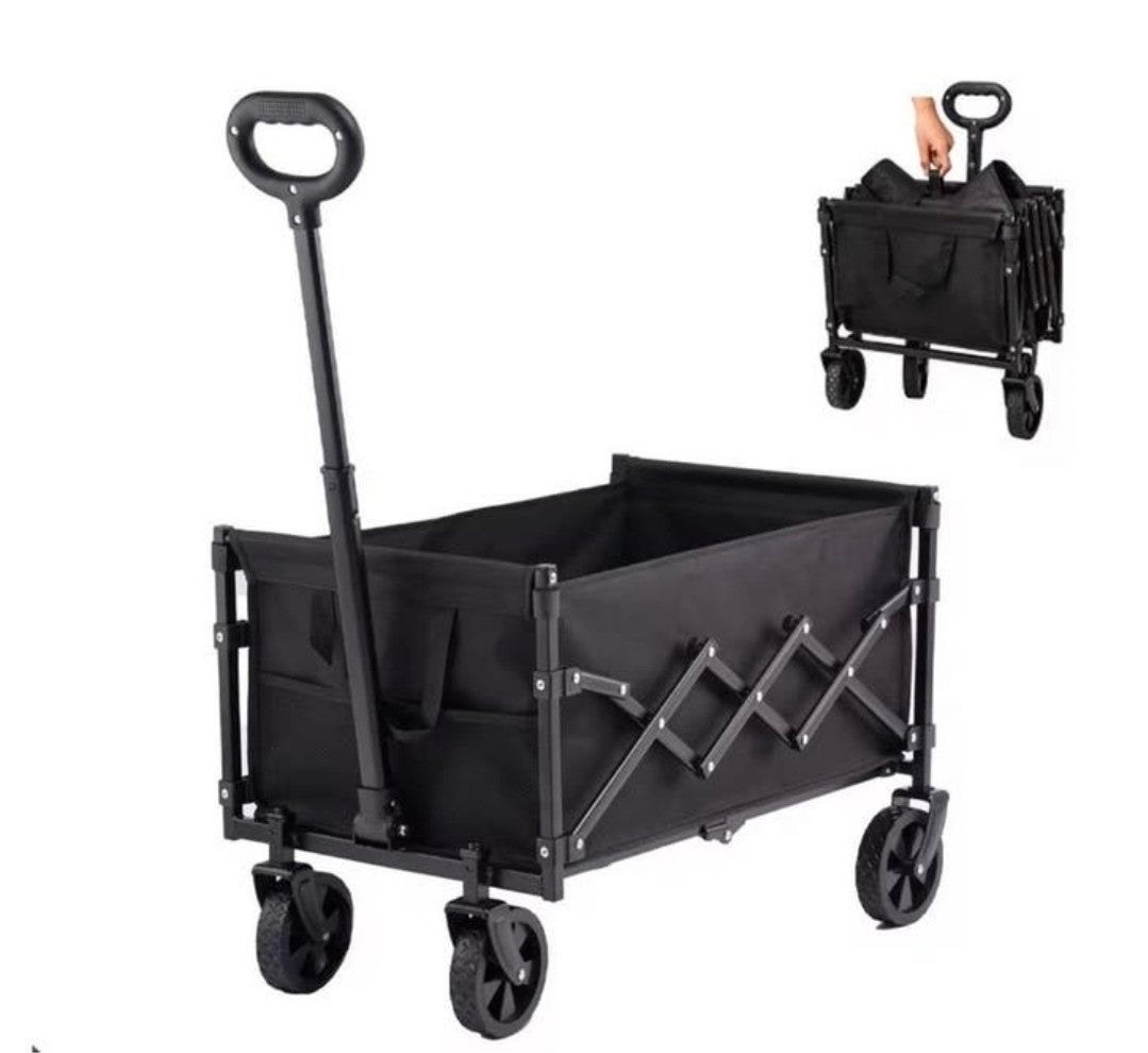 Opvouwbare bolderkar - Ideaal voor strand, camping, tuin, Caravans en Kamperen, Bolderkarren, Ophalen, Opvouwbaar, Gebruikt