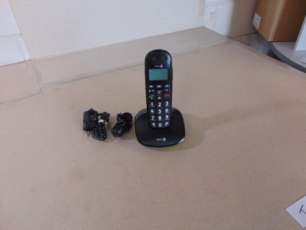 Doro PhoneEasy 100w Black Dect Telefoon, Ophalen of Verzenden, Niet ingevuld, Niet ingevuld, Niet ingevuld