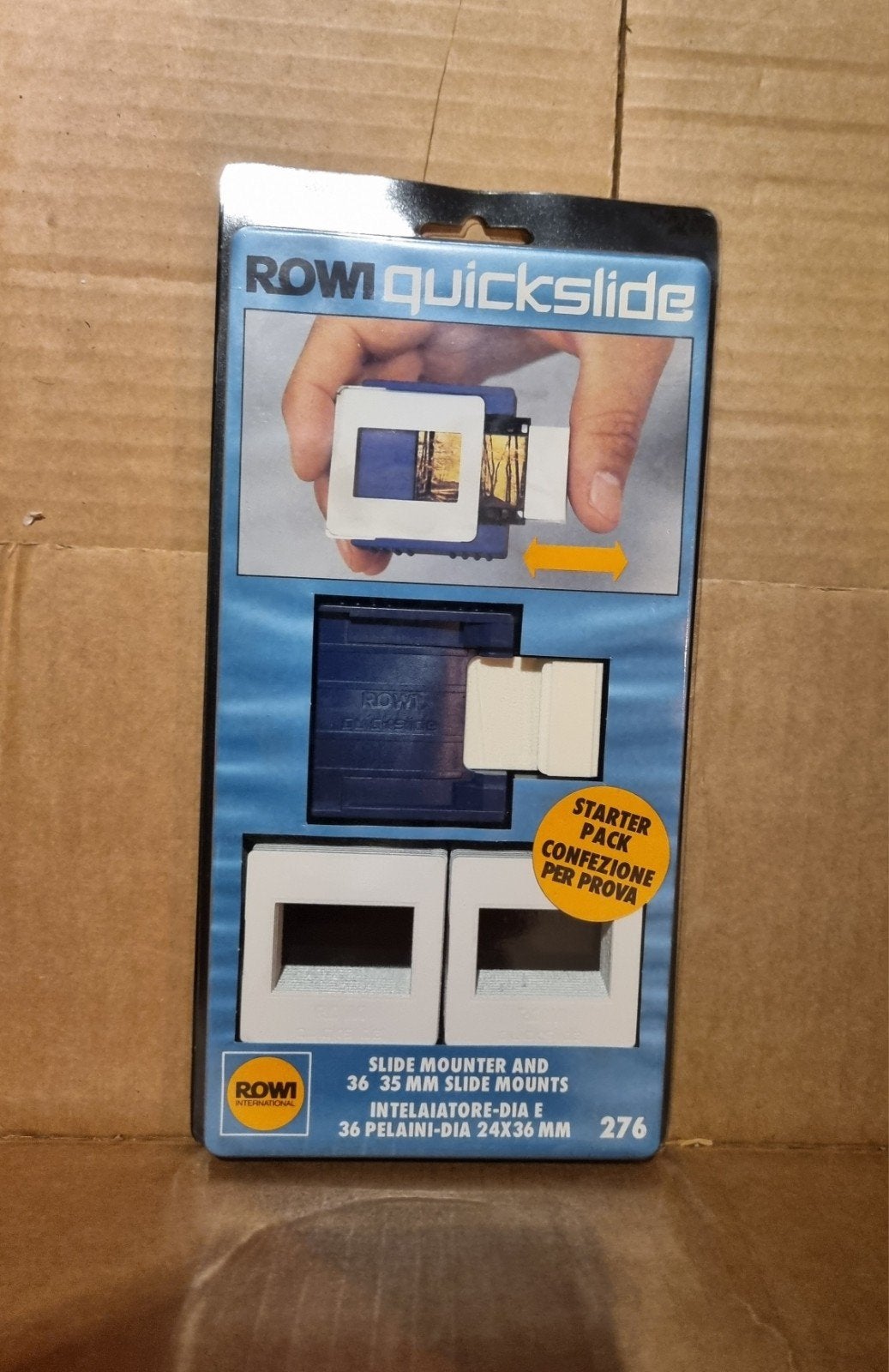 Rowi QuickSlide Starter Pack 276 Dia-inlijstset 35mm.  Vanaf, Ophalen of Verzenden, Nieuw