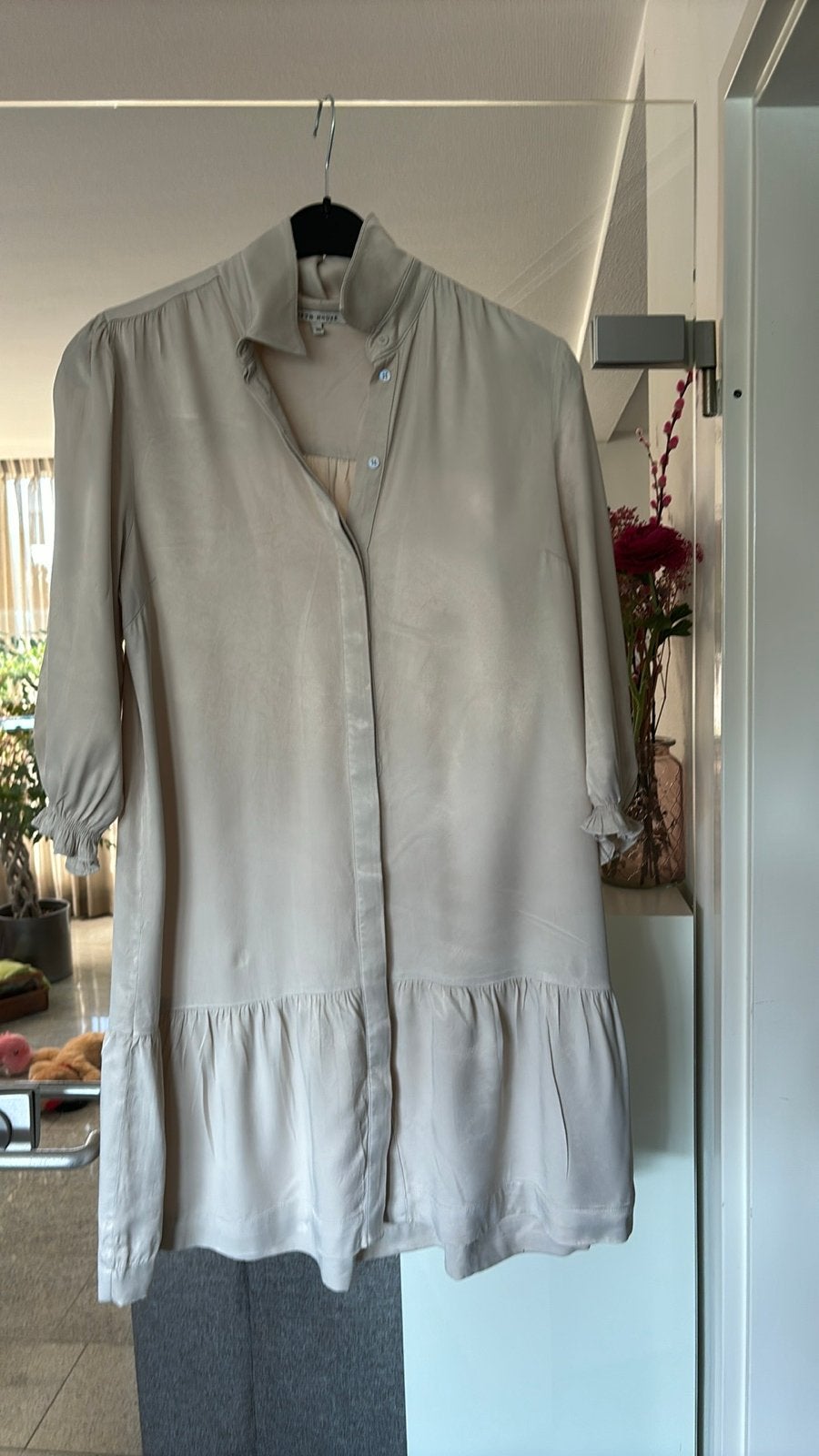 Fifth House blouse/jurk maat 36, Beige, Ophalen of Verzenden, Zo goed als nieuw, Korte mouw