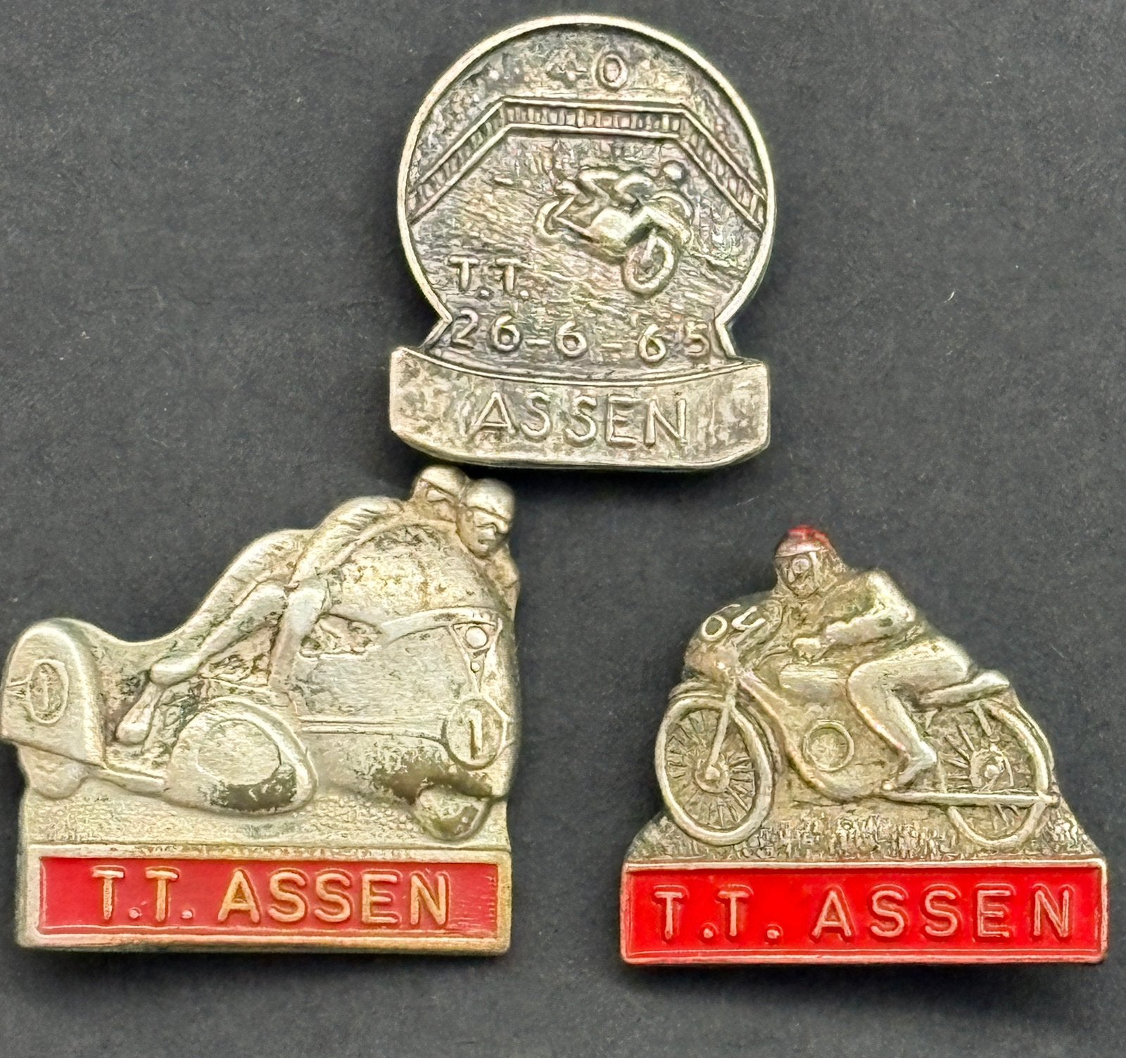 Speldjes TT Assen, Verzamelen, Ophalen of Verzenden, Zo goed als nieuw, Sport