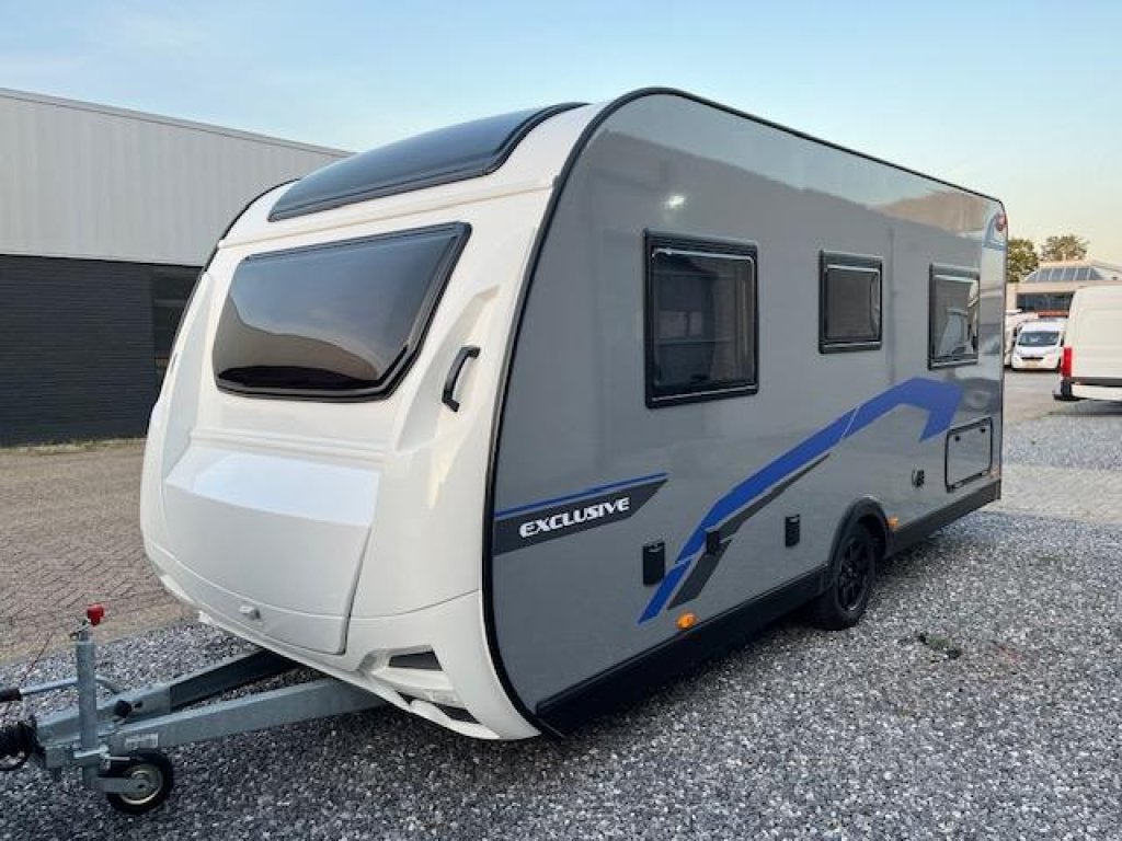 Caravelair Exclusive Line 475, Caravans en Kamperen, Overige typen, Rondzit, Bedrijf, 4 tot 5 meter