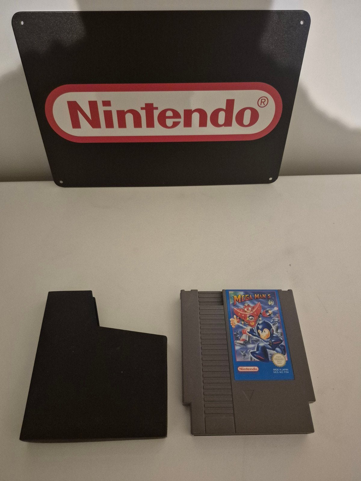 Nintendo Nes Megaman 5, Spelcomputers en Games, Games | Nintendo NES, Avontuur en Actie, Verzenden, 1 speler, Zo goed als nieuw