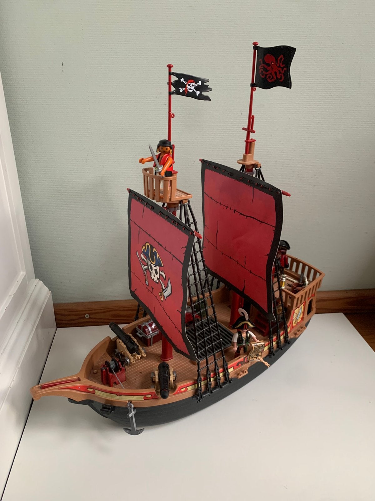 Piratenschip 70411 playmobil, Kinderen en Baby's, Ophalen of Verzenden, Gebruikt