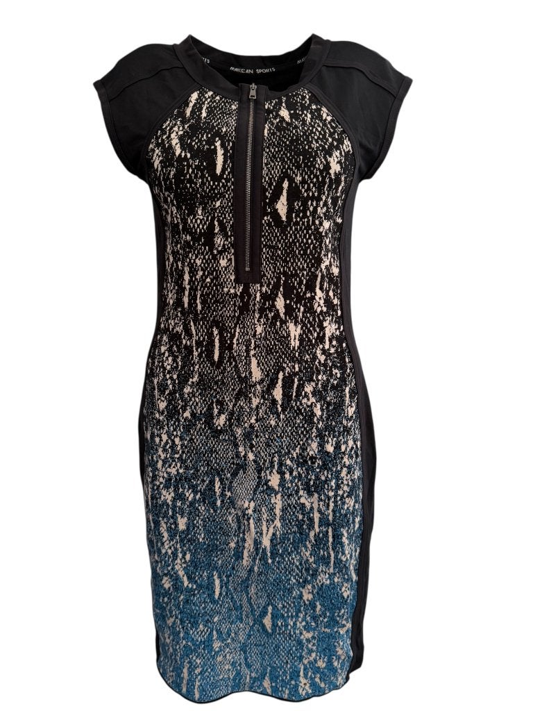 Marc Cain jurk S, Kleding | Dames, Maat 38/40 (M), Verzenden, Zwart, Zo goed als nieuw