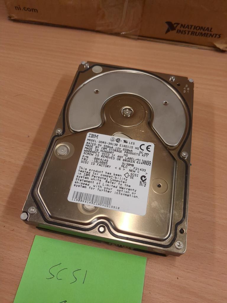 IBM SCSI Harde Schijf 9GB DDRS-39130 E182115, Ophalen of Verzenden, Desktop