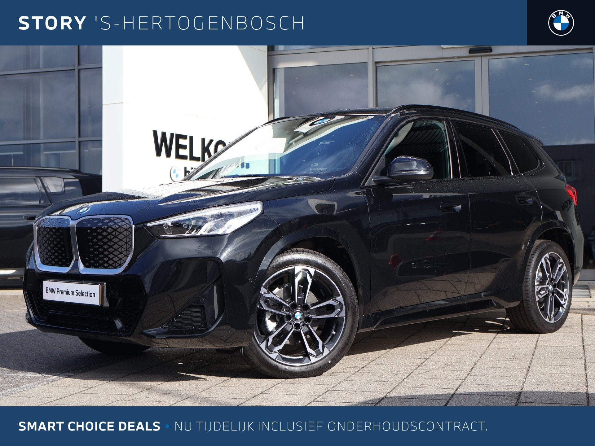 BMW iX1 eDrive20 M Sport / Trekhaak / Panoramadak / Sportsto