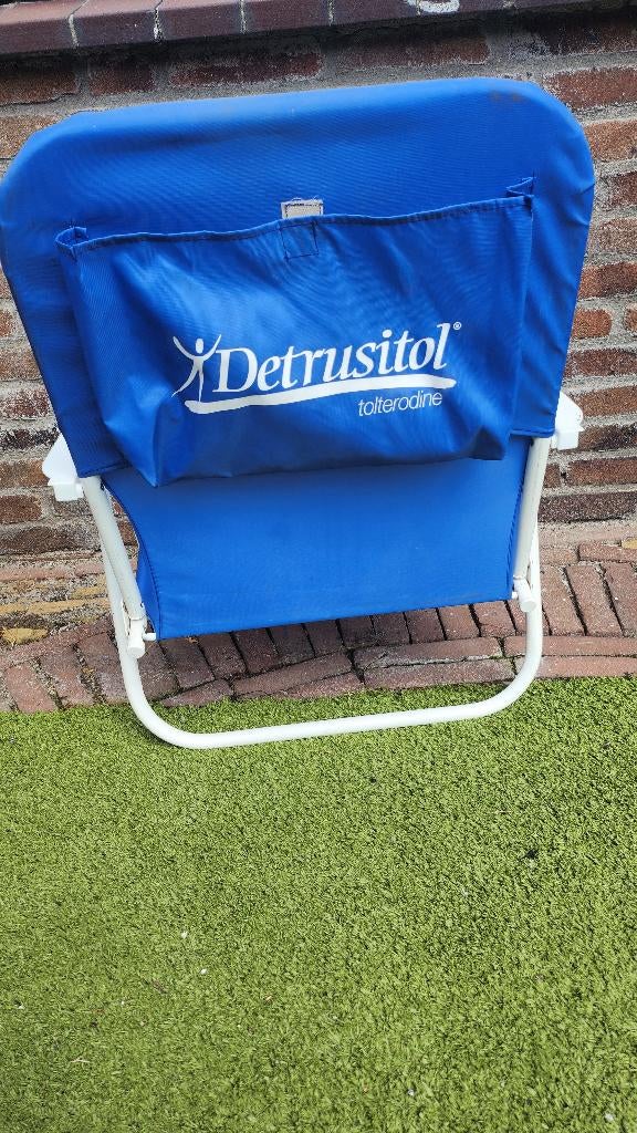 Lage campingstoel, Caravans en Kamperen, Ophalen, Zo goed als nieuw, Campingstoel