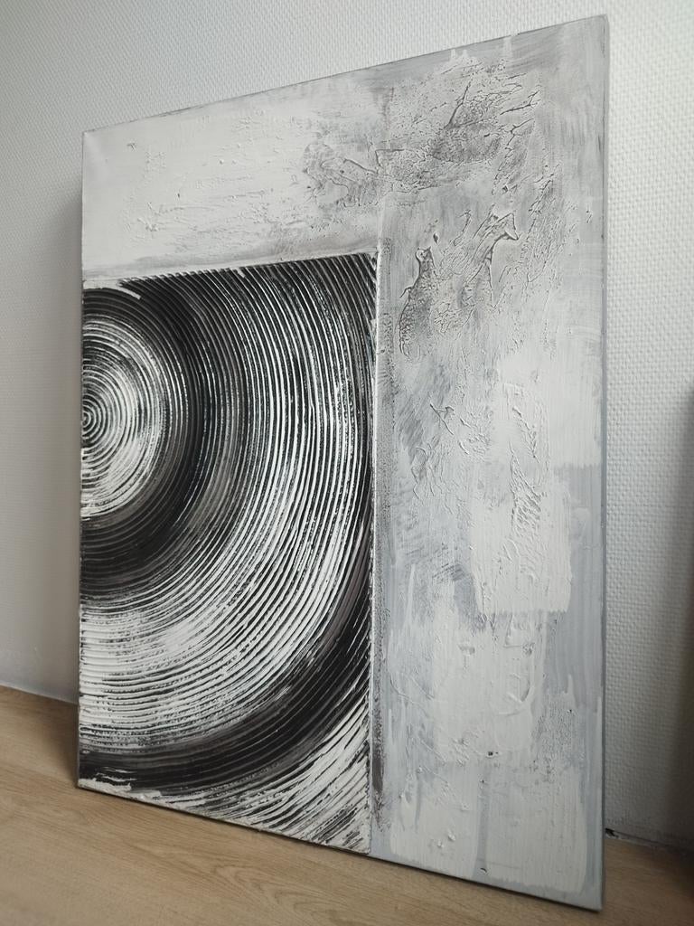 Abstract canvas schilderij 60x80 cm, Ophalen