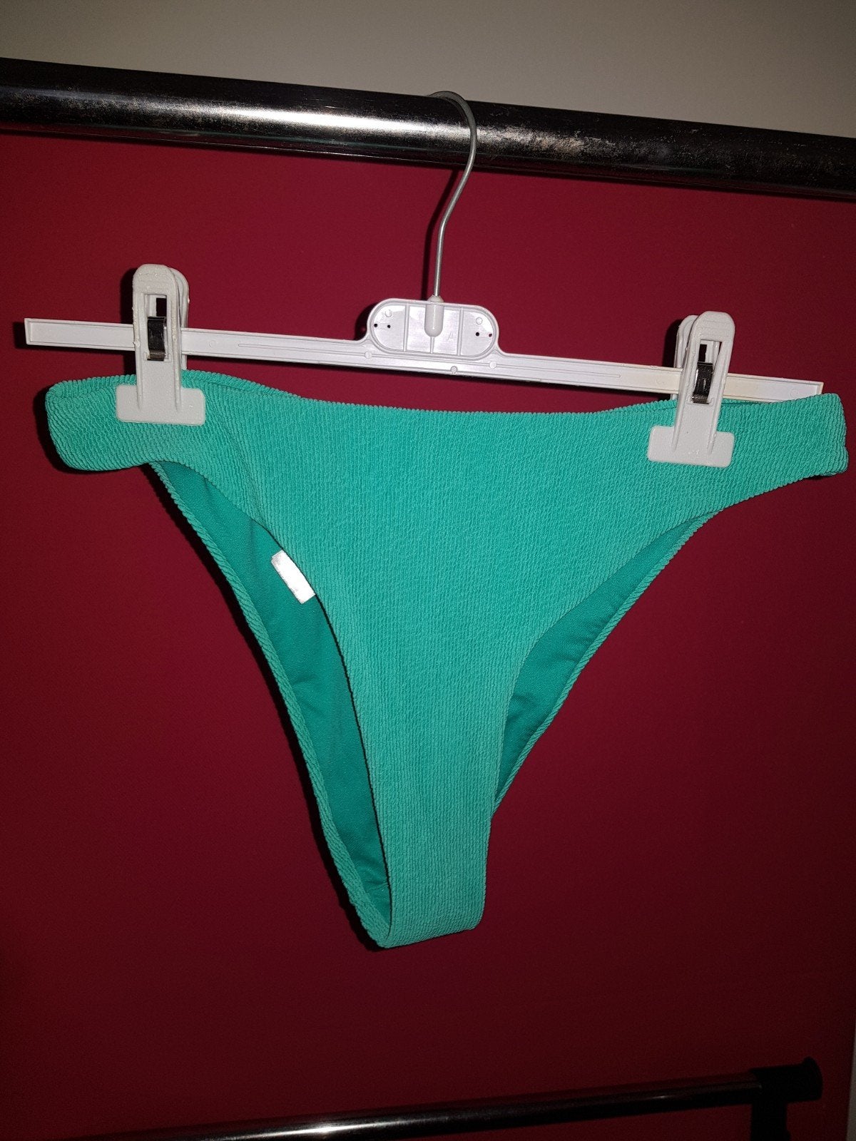 Broek (502), Kleding | Dames, Badmode en Zwemkleding, Ophalen of Verzenden, Zo goed als nieuw, Groen, Bikini