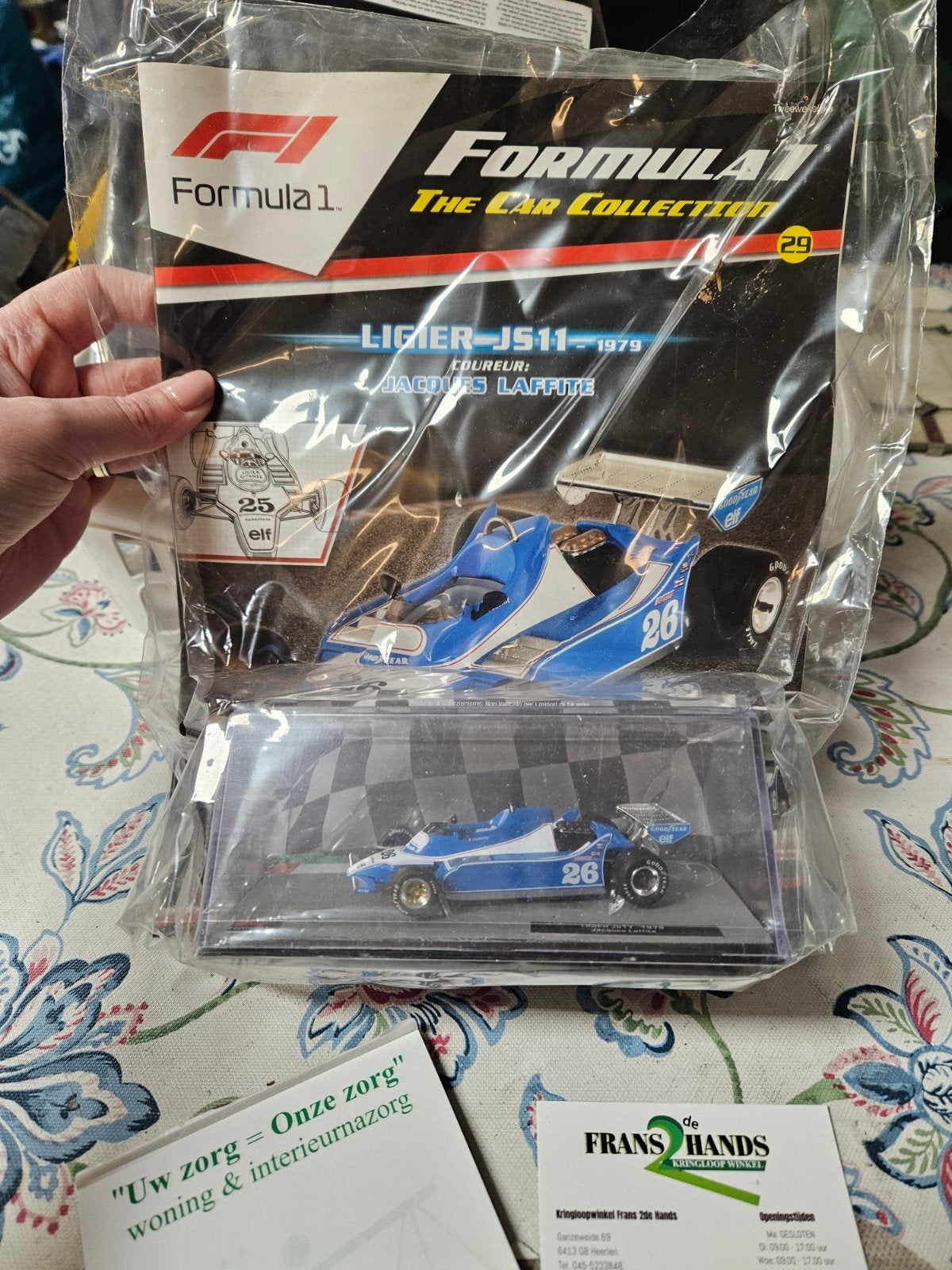 Ligier JS11-1979 Formule 1 modelauto - Jacques Laffite, Overige merken, 1:50 of kleiner, Auto, Nieuw