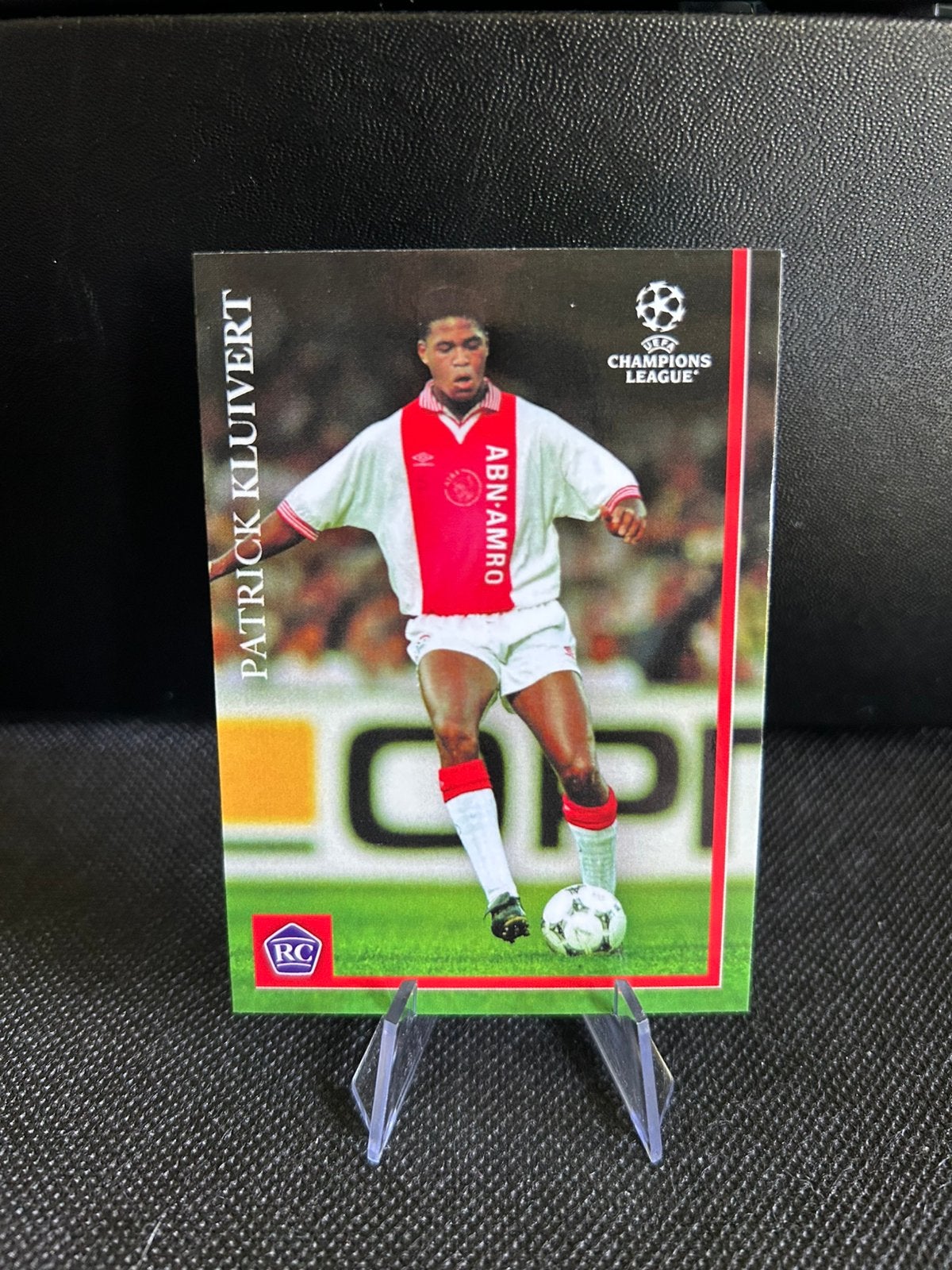 Patrick Kluivert lost rookie, Ophalen of Verzenden, Zo goed als nieuw, Ajax, Poster, Plaatje of Sticker