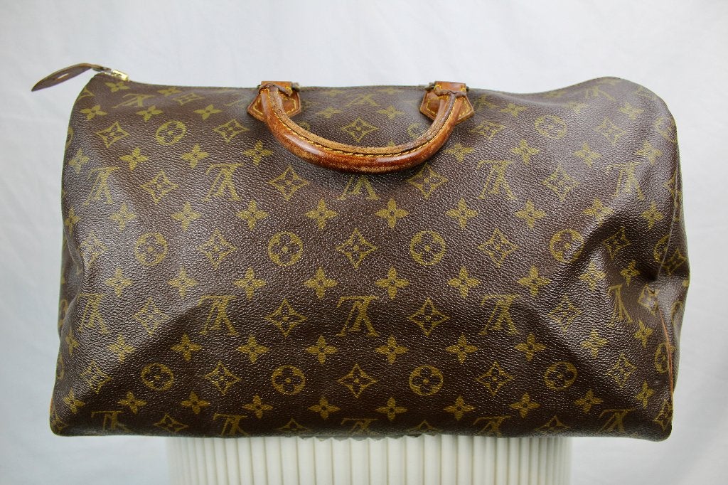 Louis Vuitton Speedy 40 - 1222, Gebruikt, Bruin, Ophalen of Verzenden, Louis Vuitton