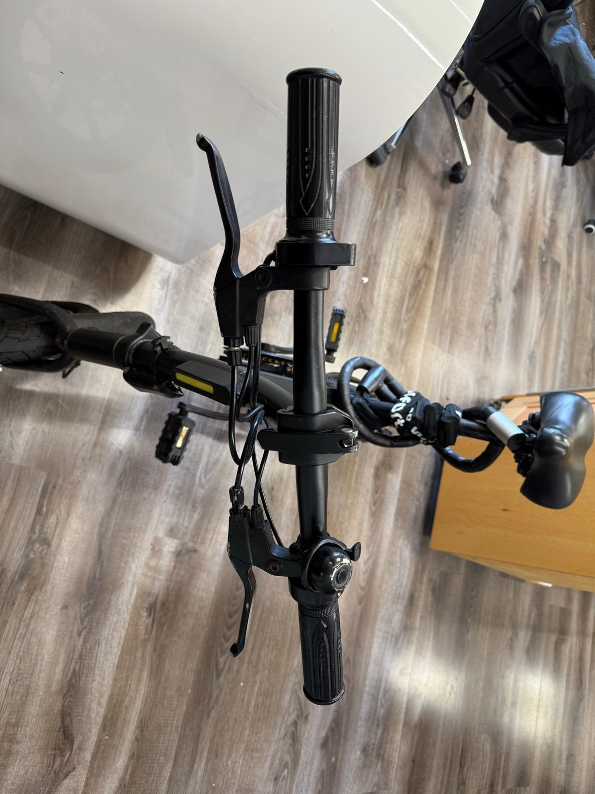 Windgoo opvouwbare elektrische fiets met originele oplader, Overige merken, Minder dan 30 km per accu, Gebruikt, Ophalen of Verzenden