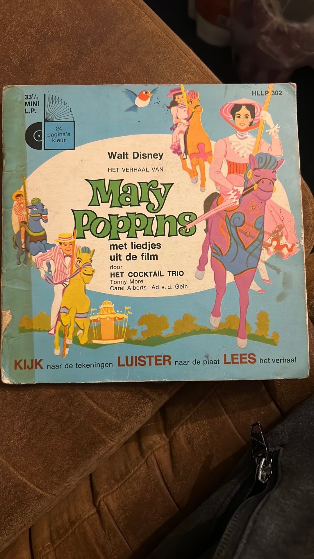 Walt disney - mary poppins, Ophalen of Verzenden, Zo goed als nieuw, Verhaal of Sprookje