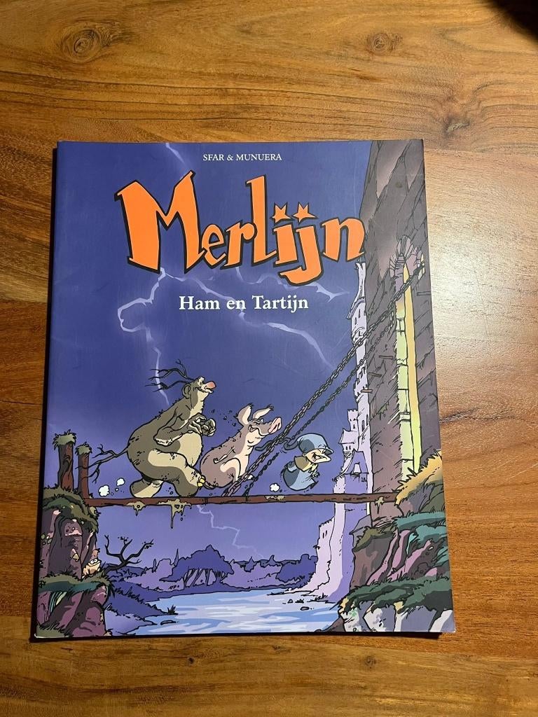 Merlijn - Ham en Tartijn, Eén stripboek, Ophalen of Verzenden, Zo goed als nieuw