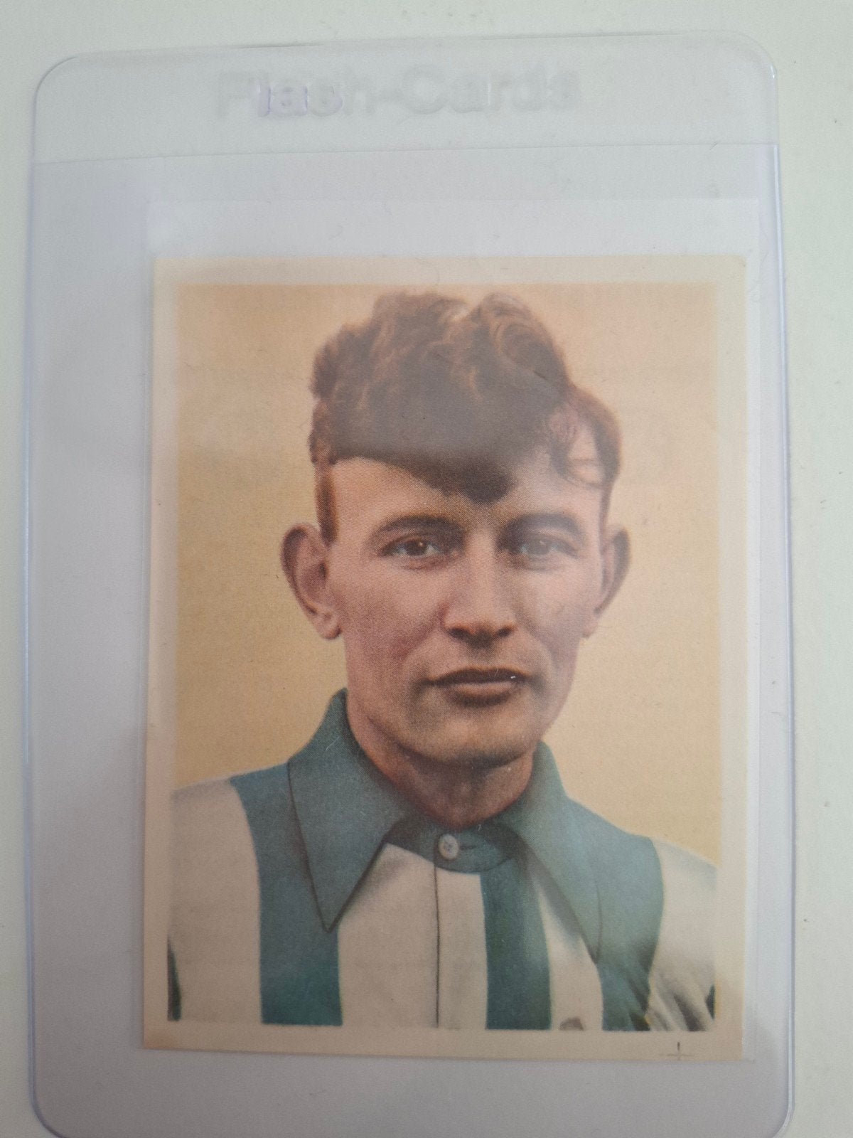 Abe Lenstra Voetbalplaatje Leeuwenzegel-Margarine, Ophalen of Verzenden, Gebruikt, Overige binnenlandse clubs, Spelerskaart