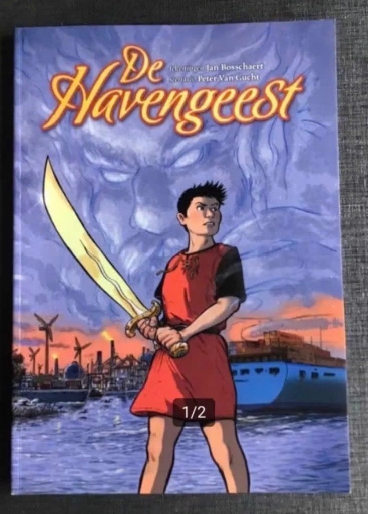 De havengeest door Jan Bosschaert, Eén stripboek, Ophalen of Verzenden, Zo goed als nieuw
