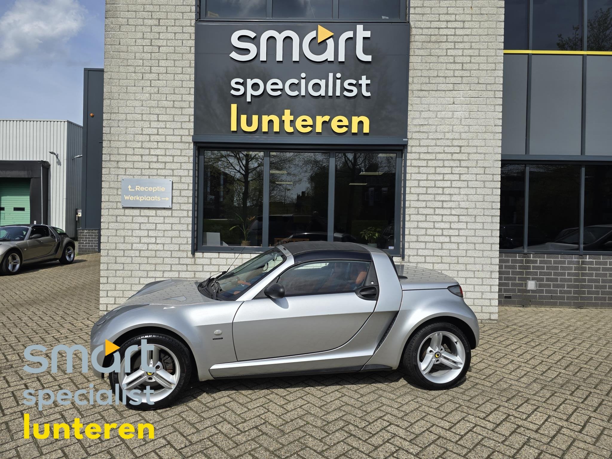 smart roadster 0.7 speedsilver, Auto's, Smart, Bedrijf, Te koop, Roadster, ABS, Airbags, Airconditioning, Alarm, Centrale vergrendeling