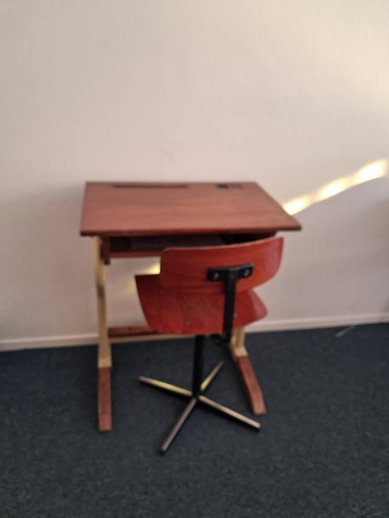 Oud schoolsetje, Ophalen, Gebruikt