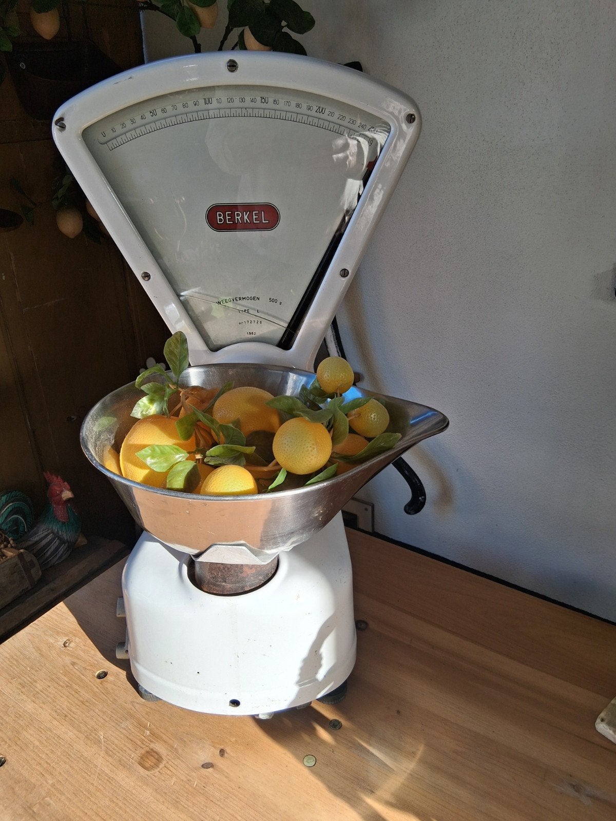 Vintage Berkel Keukenweegschaal - Type L, 500g, Ophalen