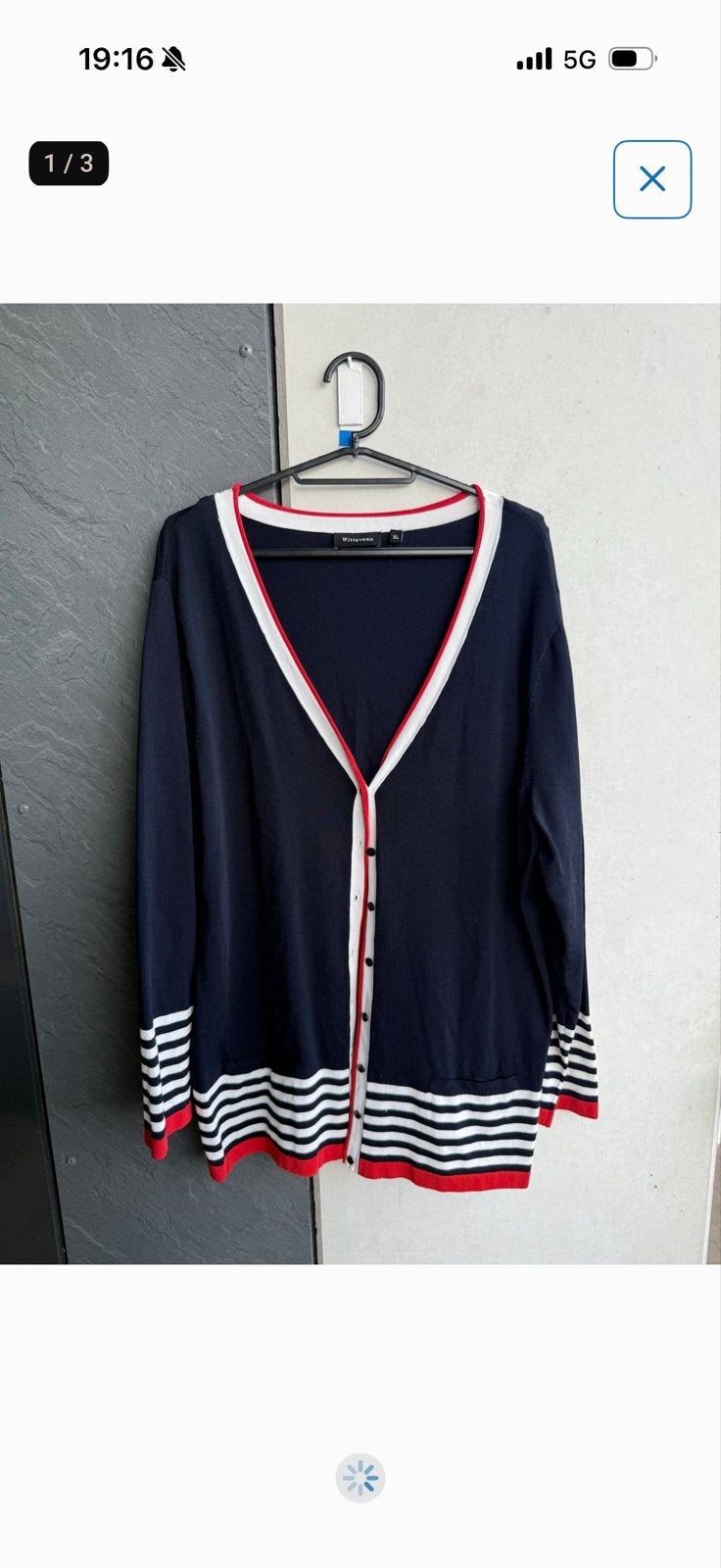 Witteveen vest maat XL, Kleding | Dames, Truien en Vesten, Ophalen of Verzenden, Zo goed als nieuw, Maat 46/48 (XL) of groter