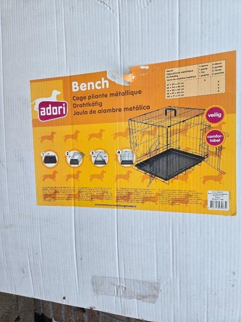 Hondenbench 107x71x77 cm, Ophalen, Zo goed als nieuw