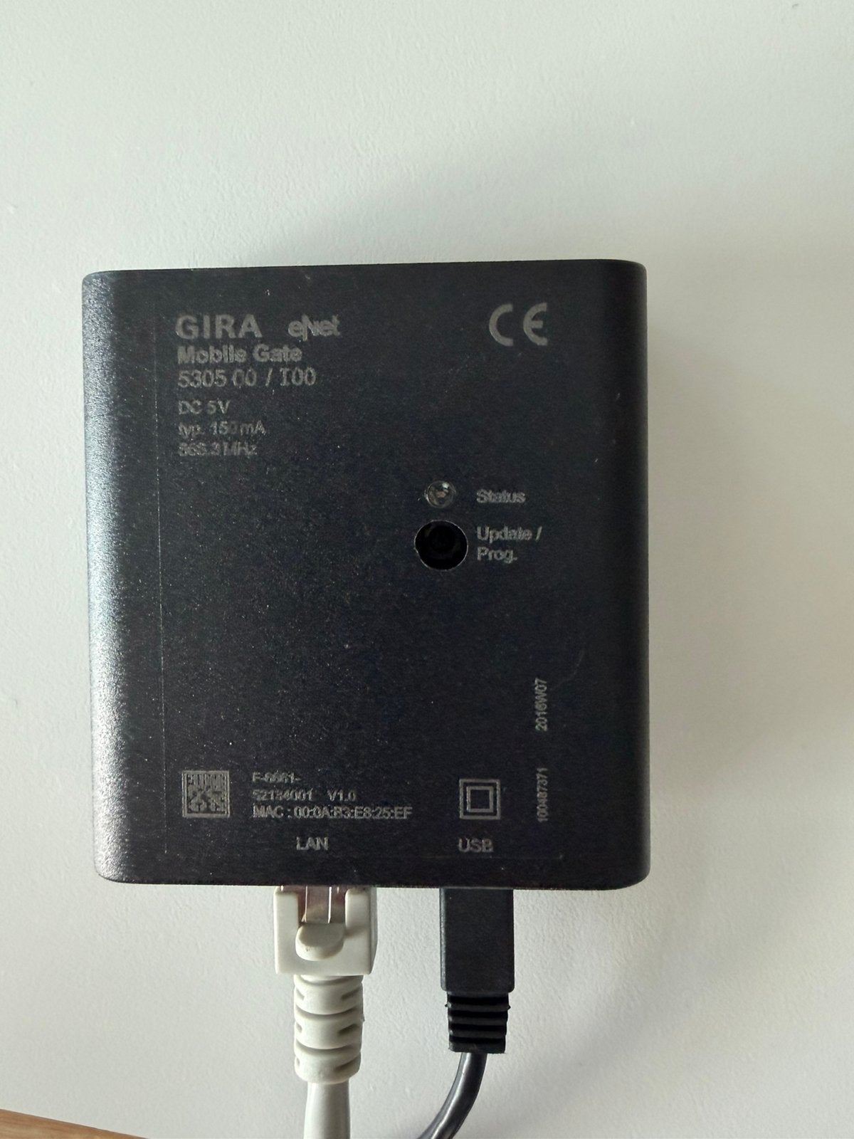Gira eNet Mobile Gate (voor eNet/smart home bediening), Ophalen of Verzenden, Gebruikt, Gira, Overige typen