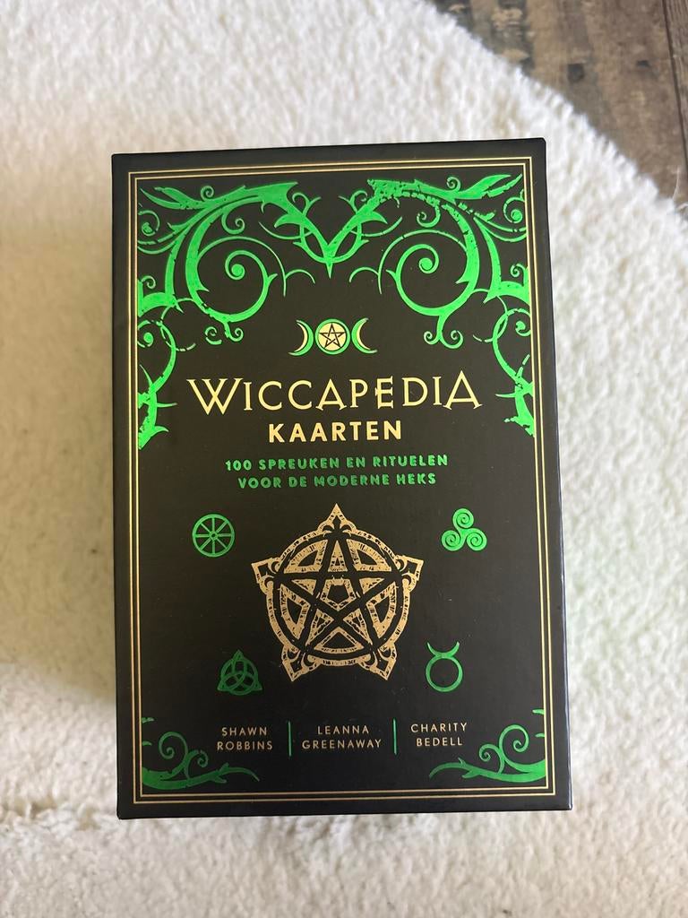 Wiccapedia Kaarten: 100 Spreuken en Rituelen, Ophalen, Zo goed als nieuw, Spiritualiteit algemeen, Instructieboek