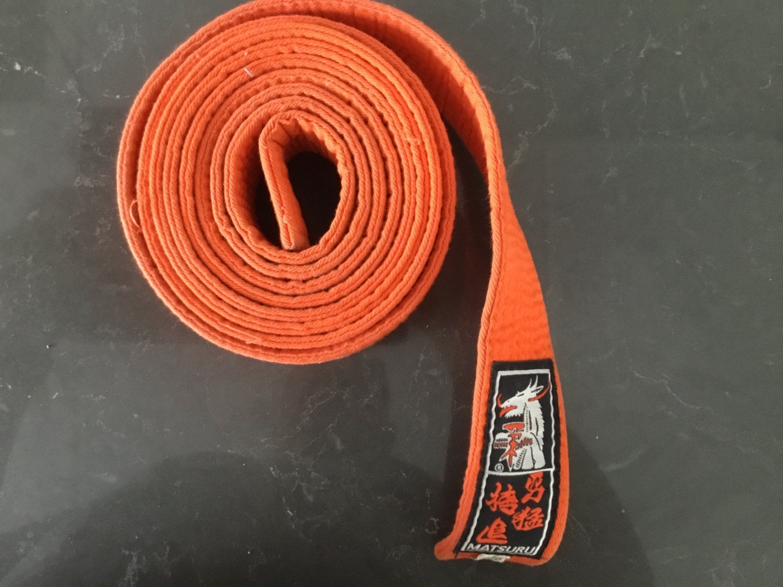 Matsuru Oranje Band Vechtsport (280 cm), Ophalen of Verzenden, Gebruikt, Judo, Vechtsportmateriaal